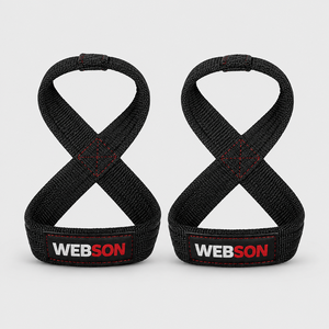 Nouveaux sangles de levage WABSON SPORTS OEM personnalisables avec logo, en néoprène léger, réglables, légèrement extensibles, unisexes, pour la musculation - Product Image 1