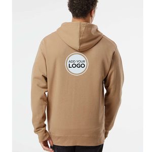 Vente en gros Sweat à capuche unisexe à col rond, couleur unie, style Soft Touch Independent Trading Co - Product Image 2