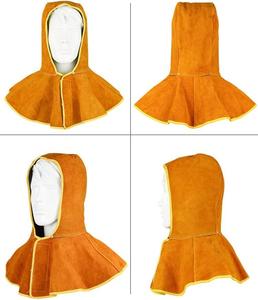 Dernières conceptions de casques de soudage pour hommes, vêtements de sécurité en cuir de qualité supérieure confortables, casques de soudage - Product Image 3