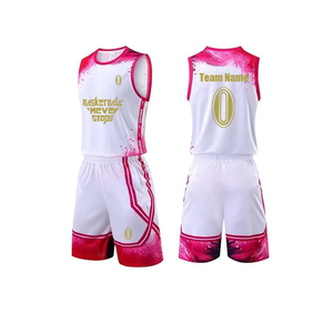 Créez Votre Propre Logo Imprimé sur des Ensembles d'Uniformes de Basketball Sans Manches 100% Polyester Séchage Rapide Prix Abordable Vente Chaude - Product Image 2