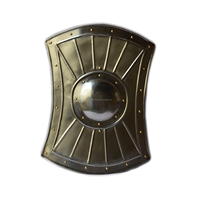 Modelo de Armadura de Caballero de Acero Antiguo con Diseño de Forma Única, con Múltiples Piezas Disponibles, Acabado Pulido, Artículo Coleccionable