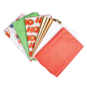 Venta Exclusiva de Papel de Navidad Reciclable Multicolor de Calidad Excepcional, 60-100 GSM, para Envolver Regalos Festivos, desde India - Product Image 1