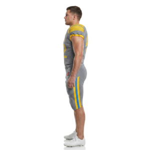 Custom Sublimated American Football Uniform Set Spandex Mesh Jersey <b>Padded</b> Pants for Youth Adult Teams 6XL OEM Supplier Stitched - Product Image 3