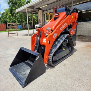 Minicargadora Kubota con orugas, cargadora frontal a gasolina en stock, bajo precio, con motor potente, entrega rápida - Product Image 1