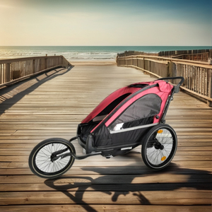 Urban Exploration Bicycle Dog Trailer for Trail Adventures - Product Image 1