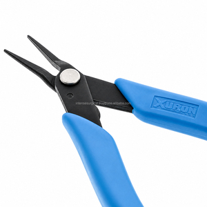 Pince à bec effilé professionnelle Xuron modèle 450, poignées bleues, précision, pointe fine, pour bijoux, perlage, façonnage de fils, artisanat - Product Image 6
