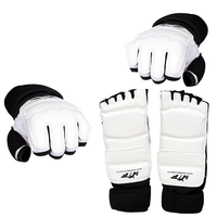 Gants de boxe personnalisés demi-doigts protège-poignets pour adultes et enfants gants d'entraînement de taekwondo élastiques confortables et respirants
