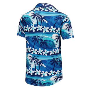 เสื้อเชิ้ตฤดูร้อนดีไซน์เนอร์รีสอร์ทปี 2026 สำหรับผู้ชาย แขนสั้น เสื้อฮาวายชายหาด เสื้อเชิ้ตฮาวายลำลองแบบสั่งทำสำหรับผู้ชาย - Product Image 5