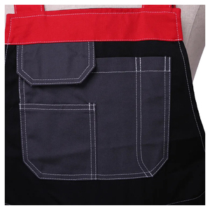 ชุดเอี๊ยมทำงานแบบหนาพิเศษ หลายกระเป๋า ทนทาน มีช่องใส่แผ่นรองเข่า พร้อมสายรัดเอว กางเกงทำงานแบบสะท้อนแสงพร้อมสายรัดเอว กางเกงเอี๊ยมทำงาน - Product Image 2