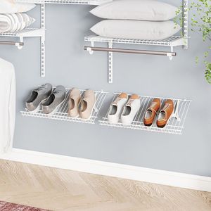 Juego de 2 Estantes Metálicos de Pared para Zapatos - Zapateros - Product Image 2