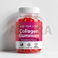 Gomitas de Colágeno de Marca Privada con Sabor a Fresa |   Proveedor de Suplementos para Piel, Cabello y Uñas al por Mayor