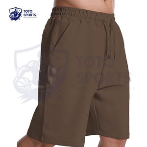 Haut confortable à coupe ajustée, tendance, léger, de haute qualité, nouvelle arrivée, best-seller, meilleur service, vêtements de fitness, logo personnalisé, short pour homme - Product Image 4