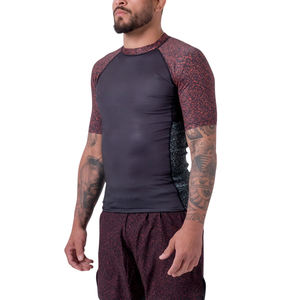 Rashguard personnalisé pour adultes MMA BJJ, manches longues, UPF50, respirant, multi-panneaux, compression, fabricant OEM - Product Image 5