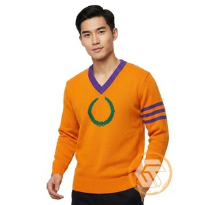 โอเมก้าแบบปรับแต่งได้ |   เสื้อคาร์ดิแกนปักลายอะคริลิคสำหรับฤดูหนาว คุณภาพสูงสำหรับผู้ชาย แบรนด์ฟิ ระบายอากาศได้ดี GREEK TREASURES - Product Image 1