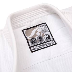 ชุดยิวยิตสู BJJ สำหรับผู้ใหญ่ ปักโลโก้ตามสั่ง ผ้าฝ้าย 100% เป็นมิตรกับสิ่งแวดล้อม ชุดฝึกศิลปะการต่อสู้แบบปรับแต่งได้ - Product Image 3