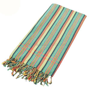 Serviettes de plage durables Kenya Kikoy avec différents daignes pour la plage Kikoy Serviette Kikoy à rayures en tissu - Product Image 3