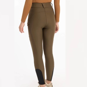 Pantalon d'équitation extensible 4 directions de haute qualité, leggings, collants, vêtements d'équitation en tissu technique au toucher doux - Product Image 6