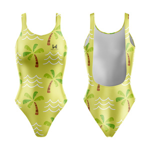 Women's Custom Professional Training Bodysuit Lightweight Polyester Nylon Beachwear Swimwear Bikini Swimsuit Regular Fit - Product Image 4