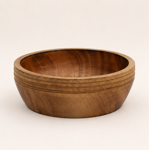 Handcrafted Natural Wood Serving <b>Bowl</b> <b>Large</b> Eco-Friendly <b>Wooden</b> Salad <b>Bowl</b> for Kitchen and Home Decor Custom Logo Wholesale - Product Image 3
