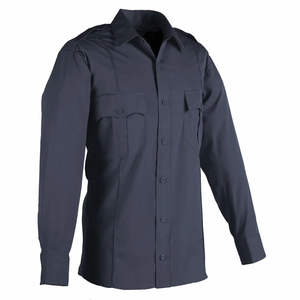 Uniformes de Guardia para Hombre, Camisas Formales Antiarrugas, Transpirables, Antipilling, a Cuadros, de Franela de Verano, con Cuello Camisero y Botones, para Seguridad - Product Image 1