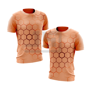 Camisetas de Cuello Redondo para Hombre, Tejido Grueso, Logotipo Frontal, Manga Corta, Spandex/Poliéster, Corte Regular, Estilo Minimalista Normcore - Product Image 5