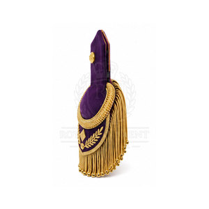 Épaulettes décoratives brodées de haute qualité pour commandes en gros, accessoires d'épaule à prix de gros - Product Image 4