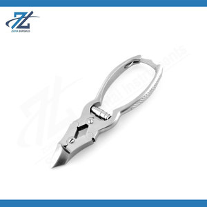Custom Pink Stainless Steel Cuticle Nipper Wide Jaw Sharp Dead Skin Cutter Professional Manicure Trimmer Durable <b>Waterproof</b> Nail - Product Image 4
