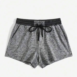 Nouveaux shorts décontractés en coton respirant pour femmes, design personnalisé, services OEM, prix bas, taille élastique mi-haute, en promotion - Product Image 1