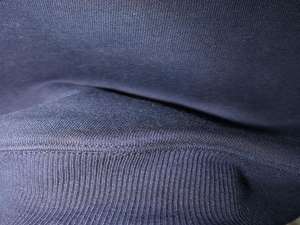 Sudadera con Capucha y Media Cremallera SYRACUSE BLUE, 100% Algodón, con Apliques Bordados en Naranja, Invierno, CLUSH SPORTS - Product Image 5