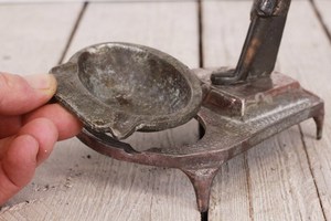 Cendrier de luxe en fer pour collection d'accessoires de fumeur - Product Image 6