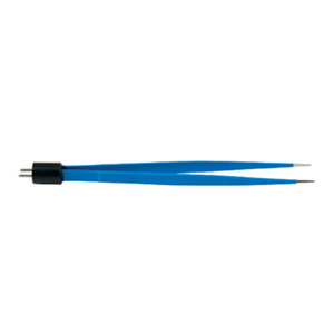 Pinces bipolaires chirurgicales bleues réutilisables 16 cm pour salle d'opération, certifiées CE, classe I, instrument manuel - Product Image 5