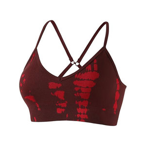 High-Performance Seamless Lightweight Sports <b>Bra</b> for Women Fitness Yoga Premium Quality Gym Wear Breathable Comfortable Front - Product Image 2