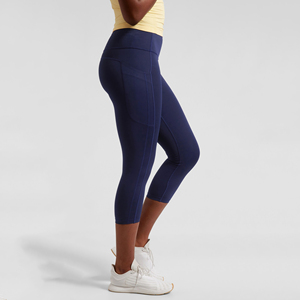 Leggings de sport pour femmes de haute qualité, taille haute, épais, nouvelle arrivée, vêtements de yoga, tissu tricoté pakistanais, respirant - Product Image 2