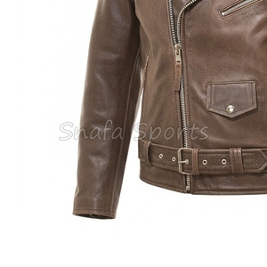 Veste en cuir pour homme, style designer, qualité supérieure, tendance, élégante, tenue d'hiver moderne, confortable à porter - Product Image 4