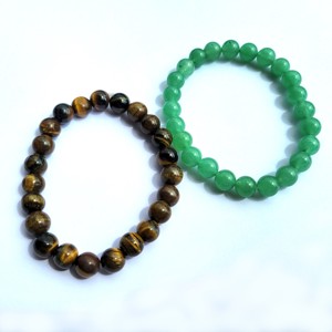 CSJA ขายส่ง ลูกปัดหินอะเมทิสต์อาเกตธรรมชาติขนาด 8 มม. คริสตัลบำบัดสำหรับทำสร้อยข้อมือสำหรับผู้หญิง ผู้ชาย และเด็กผู้หญิง ของขวัญ G432 - Product Image 5