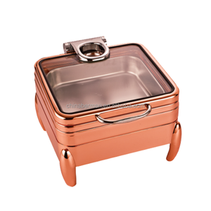 Equipos de alimentos, plato de frotamiento europeo de alto grado, <span class=keywords><strong>estación</strong></span> de Buffet, calentador de alimentos de acero inoxidable - Product Image 5