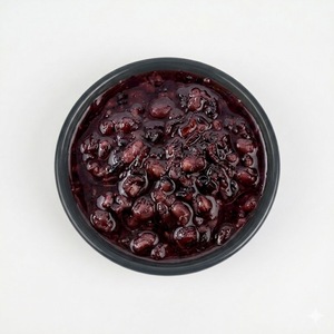 Riz violet en conserve de qualité supérieure, prêt à consommer, garniture pour bubble tea, ingrédients pour desserts, cafés, boissons, texture naturelle - Product Image 1
