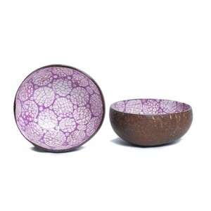 Cuencos de Coco Pulidos Ecológicos y Duraderos, Personalizados, Baratos, al por Mayor, Naturales, para Servir Ensaladas, Vajilla - Product Image 2