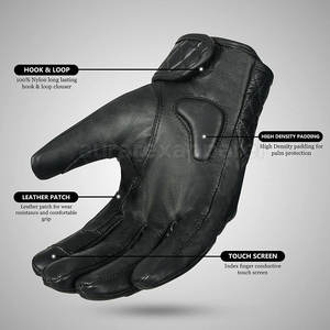 Guantes de Motocicleta de Marca Privada Personalizados con su Propio Logotipo, Buen Material, Transpirables, Precio Económico - Product Image 5