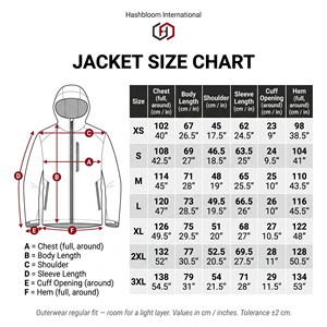 Veste d'hiver pour homme Hashbloom International, personnalisée, imperméable, en nylon et coton, avec capuche rembourrée en coton, teinte unie sur le devant - Product Image 6
