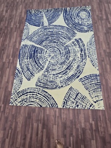 Alfombra Alfombras de gran venta Hecho a mano Moderno bordado Alfombra de lana con mechones 8x10 Azul Beige Alfombra para sala de estar 9x12 10x14 Juegos de alfombras - Product Image 6