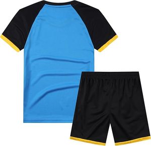 Tenue de football vierge en gros, séchage rapide, personnalisable, kit de football uni, uniforme d'entraînement de football non marqué - Product Image 1
