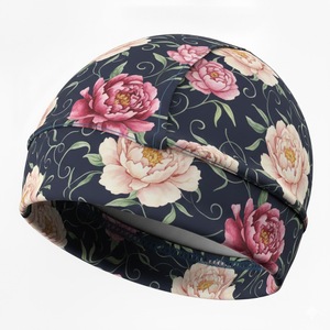 Reflective Sublimation Polyester Brimless <b>Skull</b> <b>Cap</b> Beanie Biker Hat <b>Mens</b> Stretch Running Beanie <b>for</b> Cycling & Sports Outdoor - Product Image 4