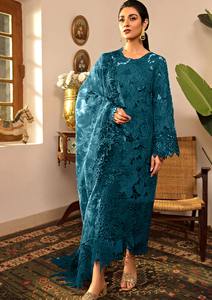 Conjunto de Shalwar Kameez de Alta Calidad con Estampado para Mujer, Traje de Tres Piezas hasta el Tobillo, Ropa Étnica, Vestido de Fiesta, Pantalón - Product Image 6