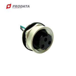 Conector Hembra Mini de 3 Pines y 13A, Impermeable, con Aislamiento de PVC para Equipos y Máquinas Solares, Clasificación IP67/IP68 - Product Image 1