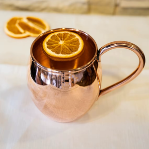 Taza Moderna de Cobre para Moscow Mule con Asa - Vajilla Ecológica para Oficina, Regalo de Boda, Taza de Bar, Creación Antigua AC067-72 - Product Image 5