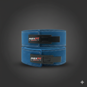 เข็มขัดยกน้ำหนัก Rexfit Sports Professional แบบปรับได้ สำหรับทุกเพศ ทำจากหนัง ใช้สำหรับฟิตเนส เพาะกาย ช่วยพยุงหลัง - Product Image 1