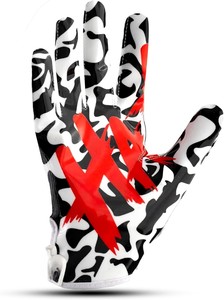Gants de football américain ALHUSAYNAPPAREL pour hommes, femmes, garçons, jeunes, adultes - Product Image 5