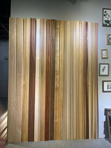 Moldura Decorativa Exterior de Diseño Natural, Moldura Sólida de Cerezo, Revestimiento Impermeable para Uso en Exteriores, Material de Construcción - Product Image 3