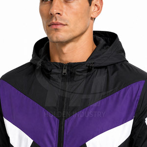 Veste coupe-vent de qualité supérieure, veste coupe-vent classique, veste coupe-vent élégante avec coutures de qualité - Product Image 5